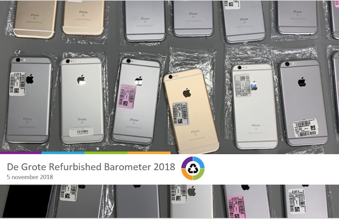 De Grote Refurbished Barometer 2018: markt voor refurbished smartphones groeit, maar kampt met imagoprobleem