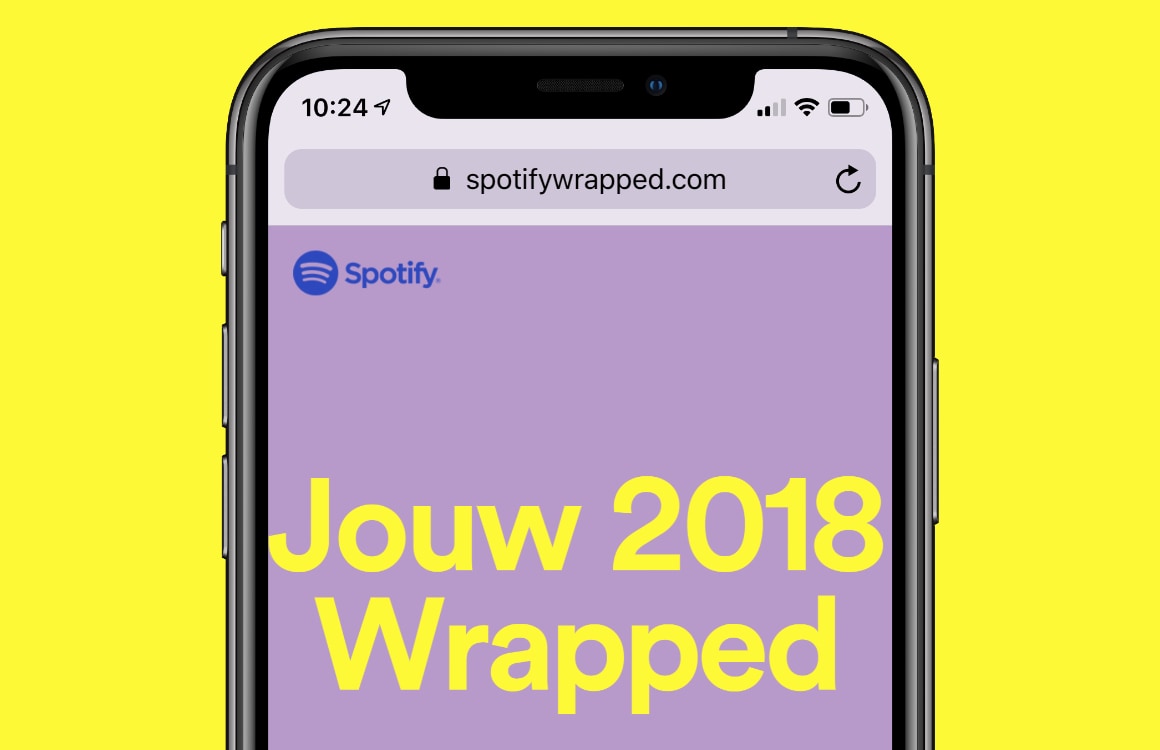 2018 Wrapped: Bekijk nu je persoonlijke Spotify-jaaroverzicht