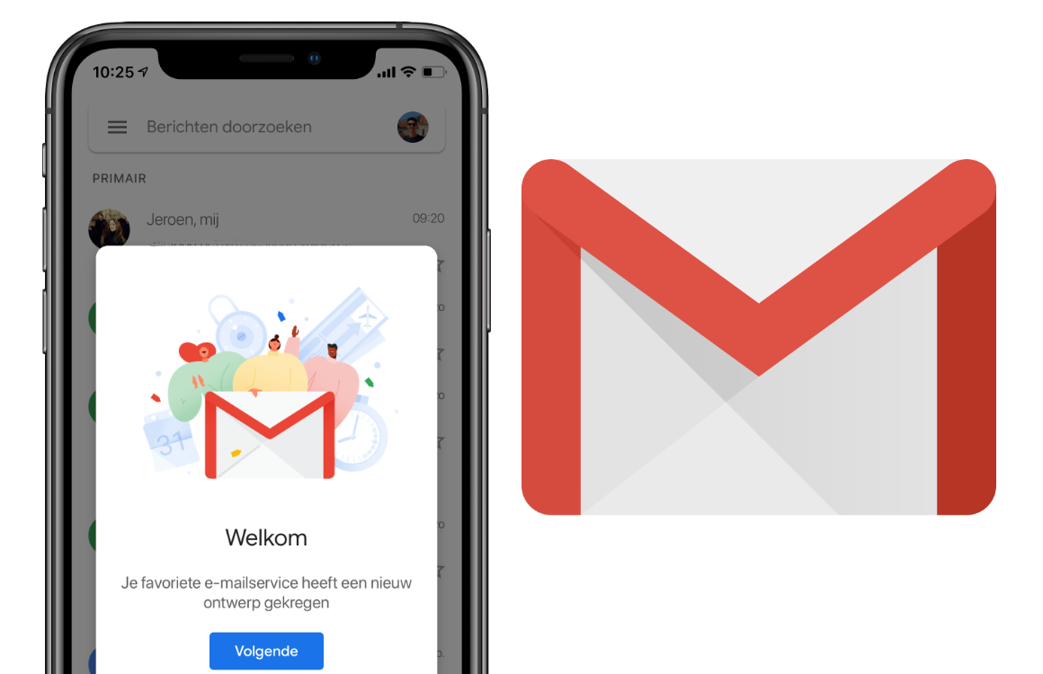 Nieuw design voor Gmail nu beschikbaar: 4 veranderingen op een rij