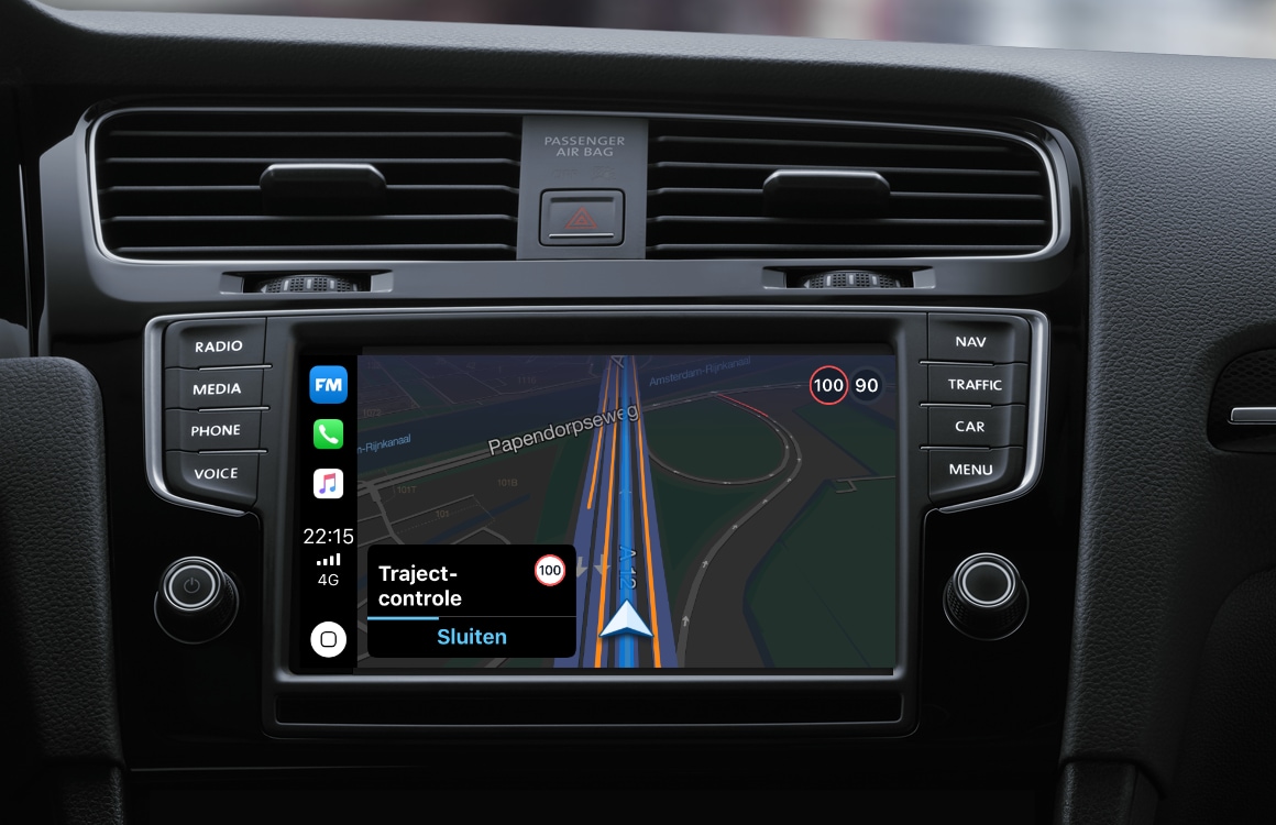 Flitsmeister ondersteunt nu Apple CarPlay: zo werkt het