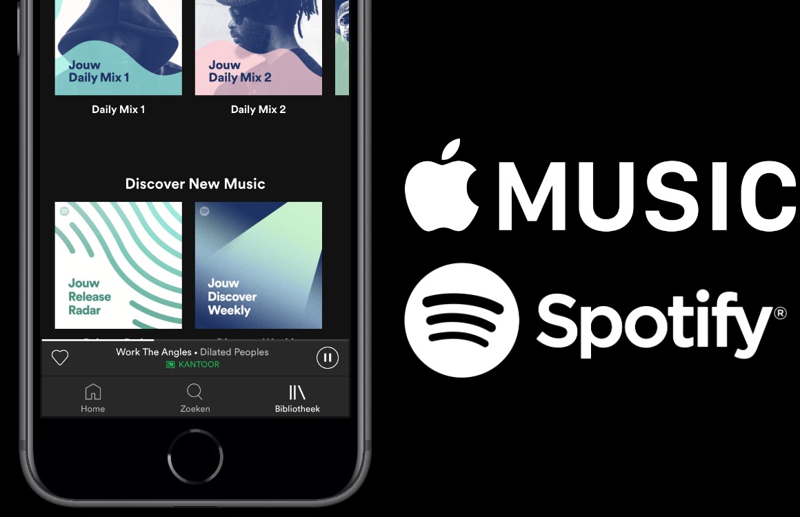 Zo weten Apple Music en Spotify precies wat jij wil horen
