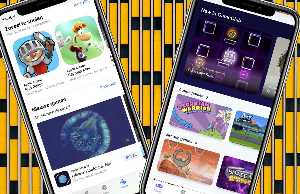 Apple Arcade versus GameClub: twee abonnementen voor iOS-games