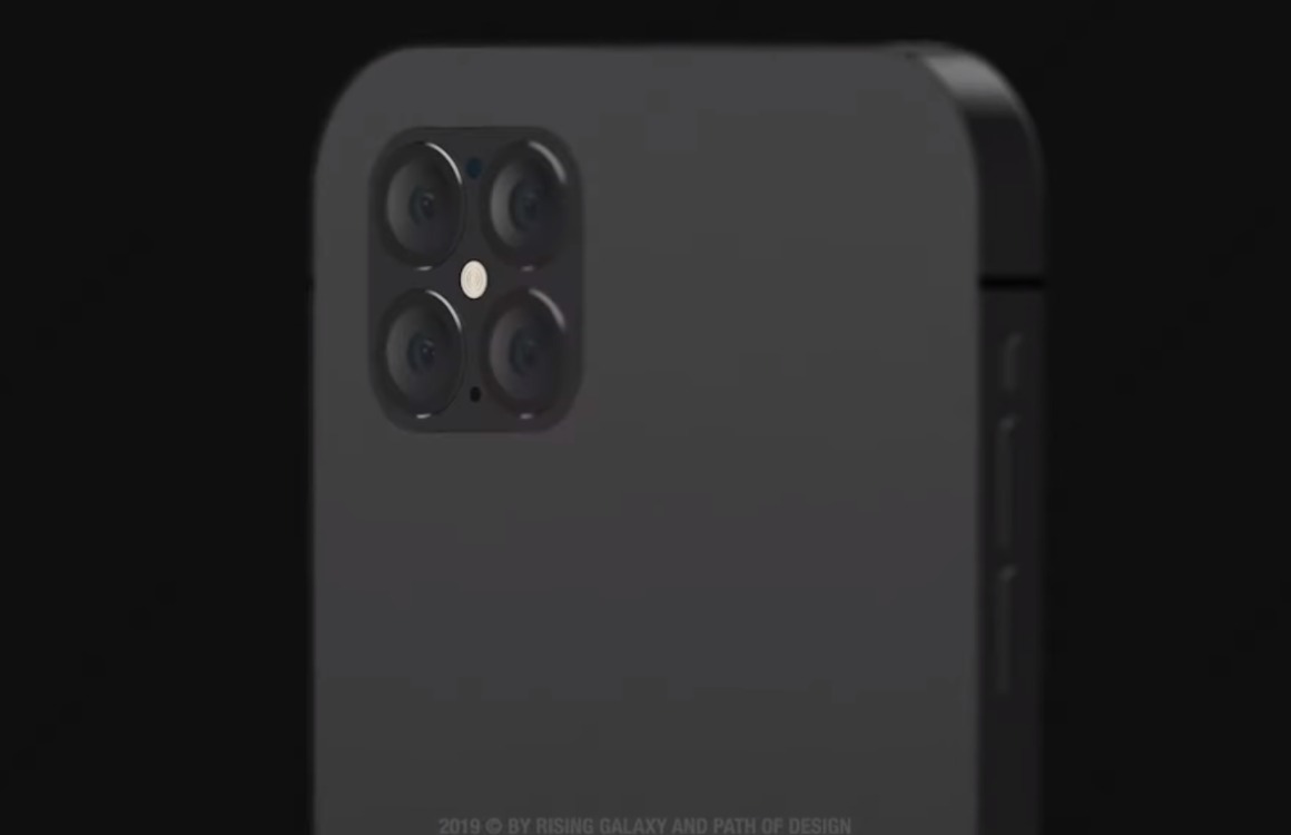 Concept: iPhone 12 Pro krijgt hoekig iPhone SE-ontwerp met 4 camera’s