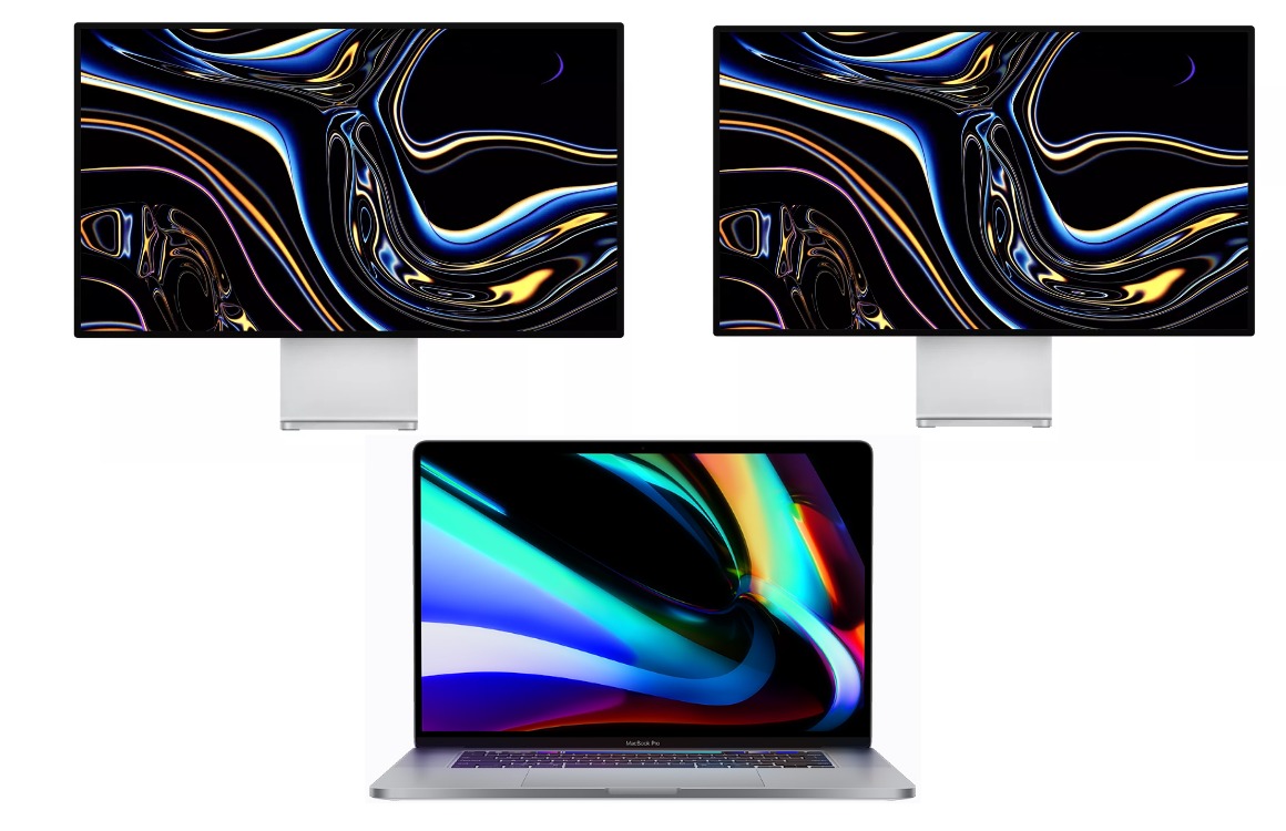 Meerdere beeldschermen aansluiten op de 16 inch-MacBook Pro: zo werkt het