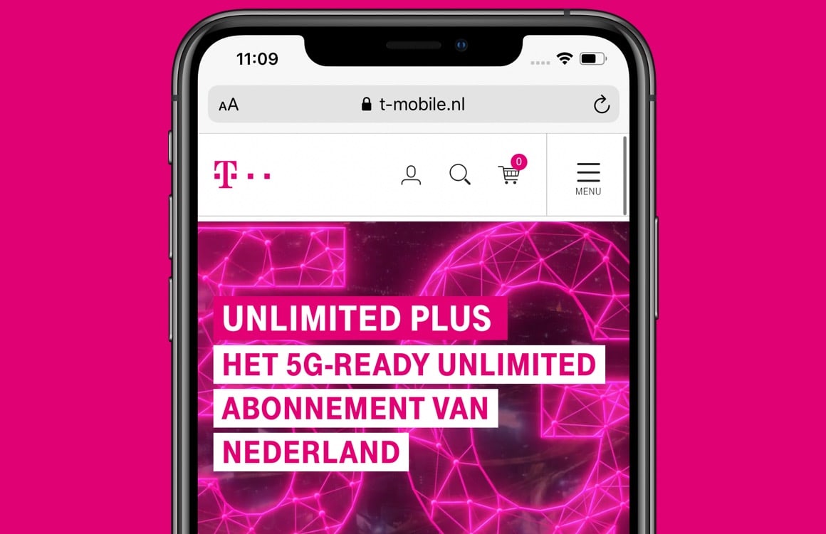 T-Mobile introduceert 5G-ready Unlimited Plus-abonnement in Nederland