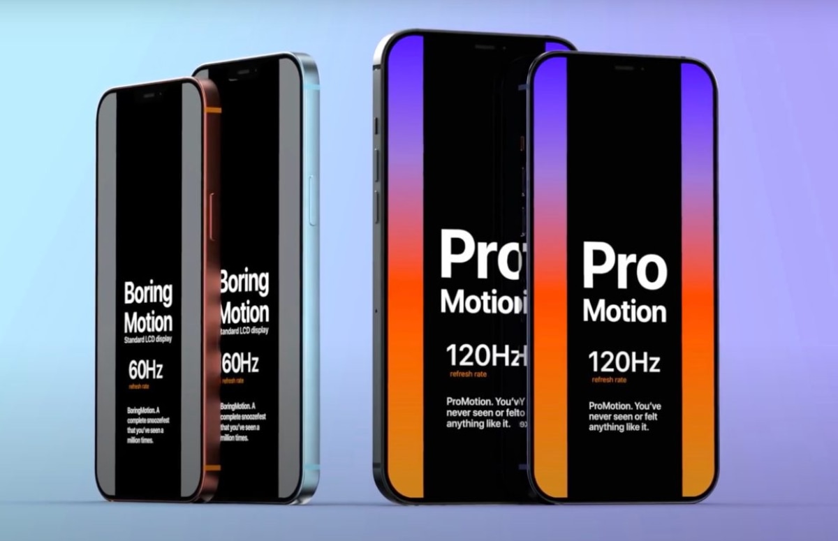 ‘iPhone 12 Pro en iPhone 12 Pro Max krijgen 120Hz ProMotion-scherm’