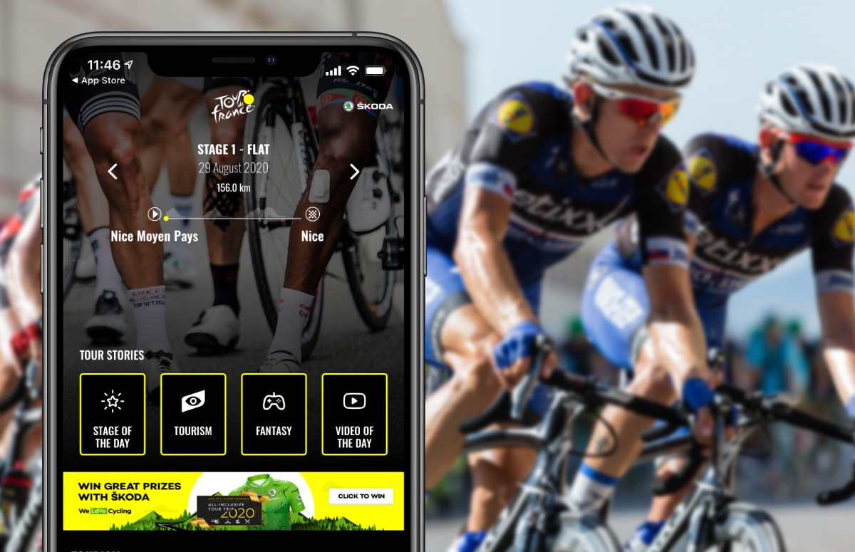 4 iPhone-apps die je op de hoogte houden van de Tour de France