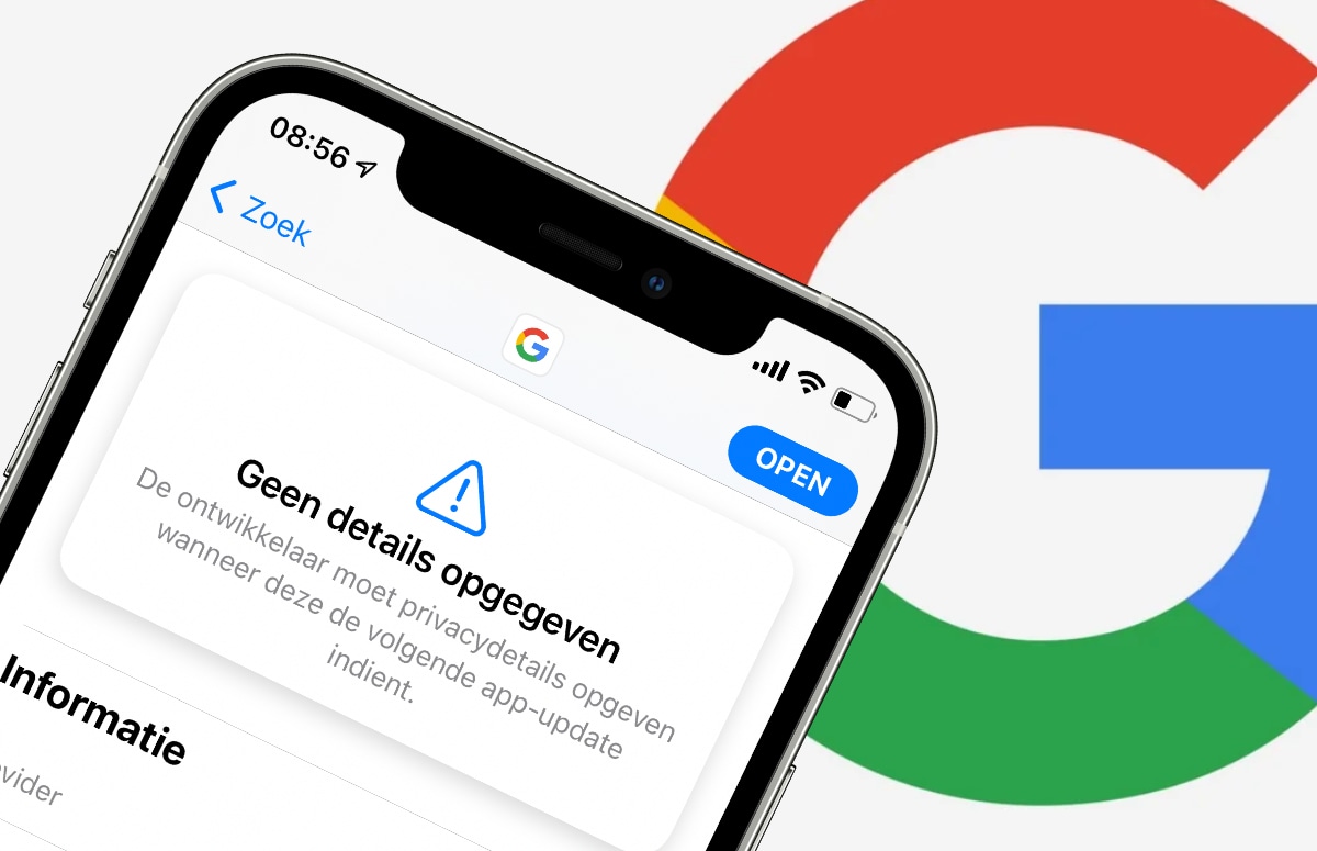 Google omzeilt App Store-privacylabels door apps al weken niet te updaten