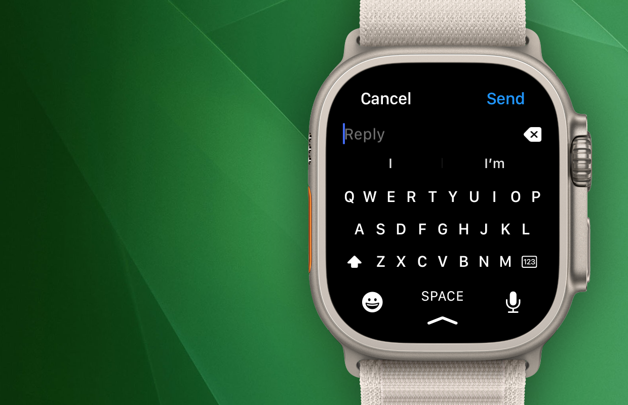 Handig: zo gebruik je een volledig toetsenbord op je Apple Watch