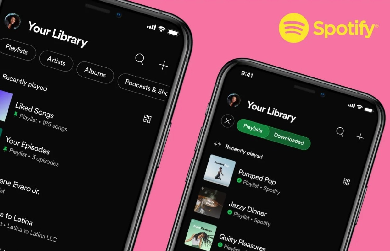 Spotify vernieuwt iPhone-app: Muziekbibliotheek krijgt opfrisser