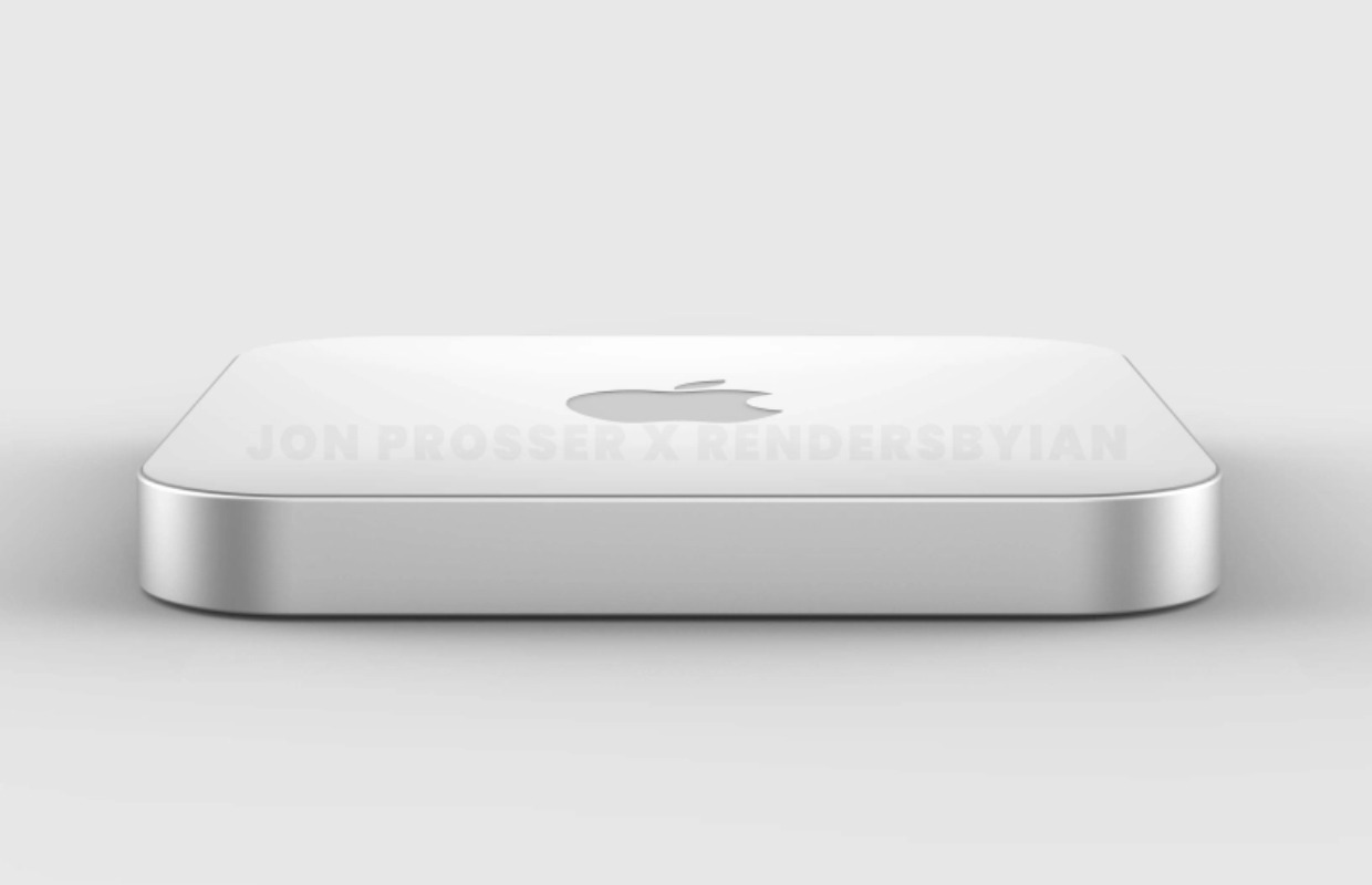 ‘Renders: Mac mini 2021 krijgt nieuwe Apple M1X-chip en wordt dunner’