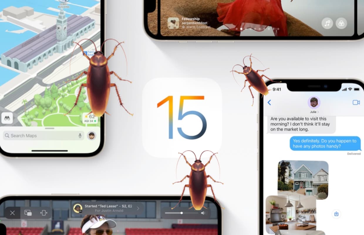 iOS 15-bugs: deze problemen zijn er nog (en welke niet met iOS 15.0.1)