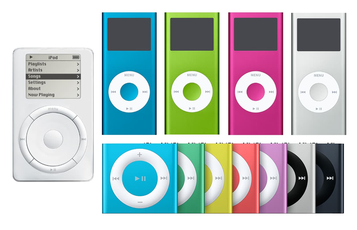 iPod bestaat twintig jaar: de geschiedenis van de populaire muziekspeler
