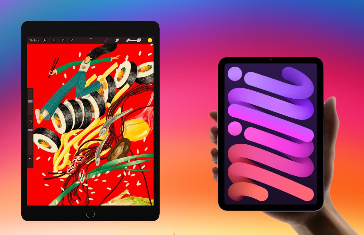 iPad 2021 vs iPad mini 2021: alle belangrijke verschillen op een rij