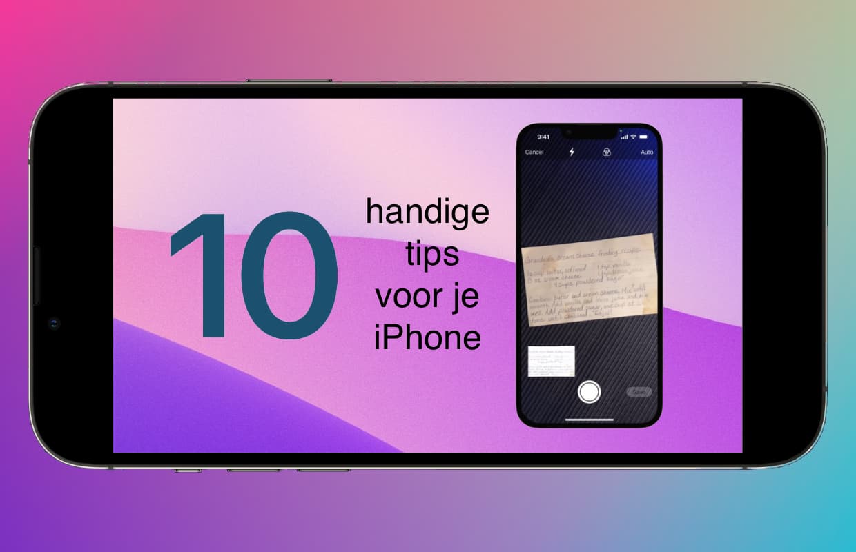 Cadeautje van Apple: 10 handige tips voor je iPhone