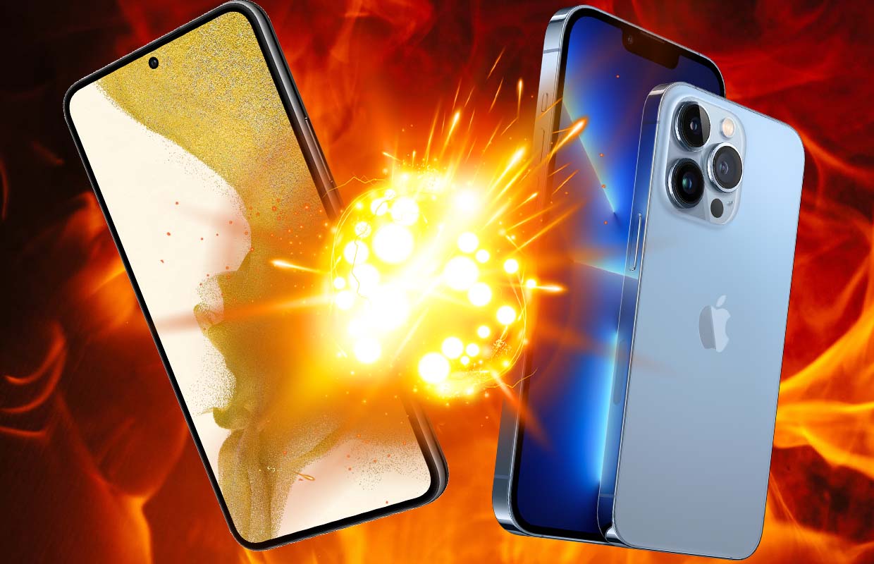 iPhone 13 vs Samsung Galaxy S22: wie wint de strijd om de troon?
