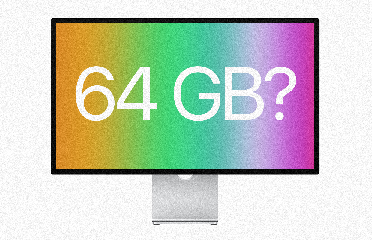 Waarom heeft Apple’s Studio Display 64GB aan opslaggeheugen?