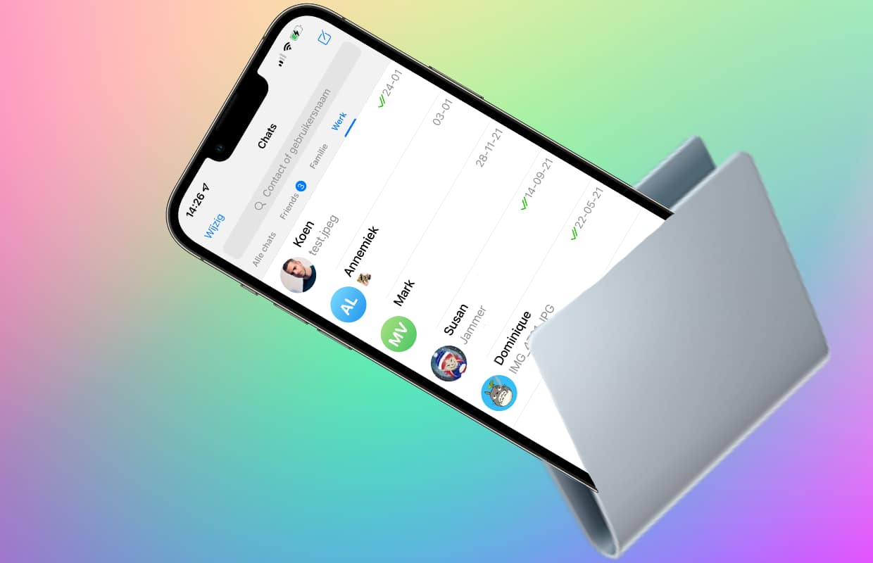 Minder chaos in Telegram – tips voor het maken van mappen in chats