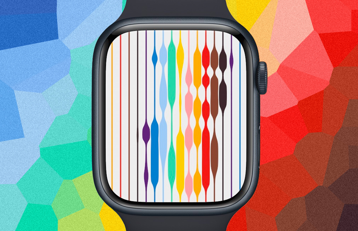 Apple heeft een nieuwe Pride-wijzerplaat voor je Apple Watch uitgebracht