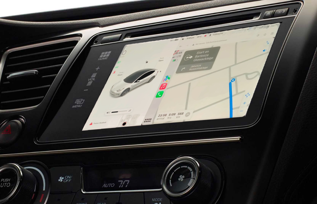 Apple CarPlay voor Tesla: browser heeft ondersteuning voor alle modellen