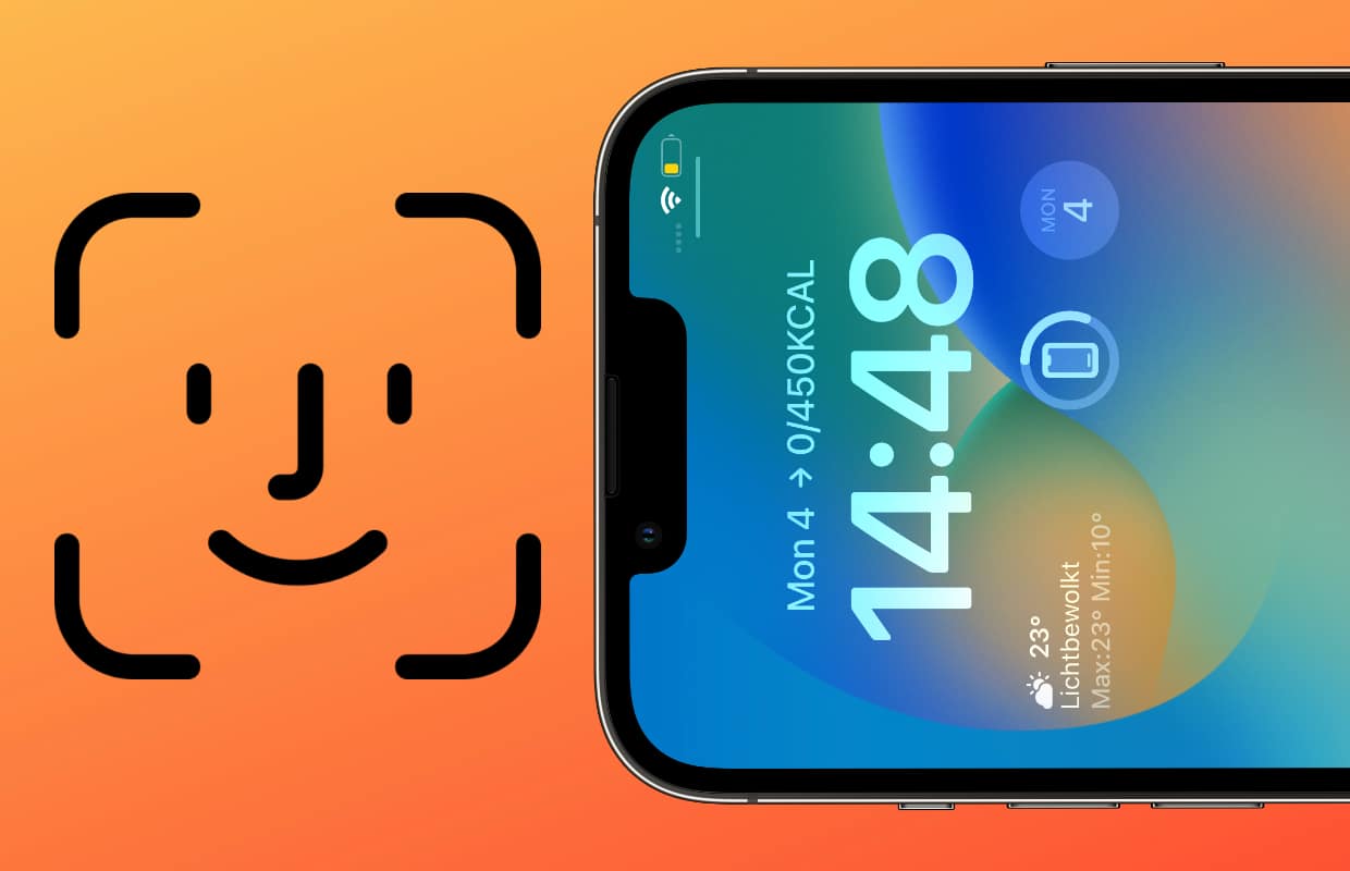 iOS 16 Face ID: werkt ook horizontaal op iPhone (maar niet voor iedereen)