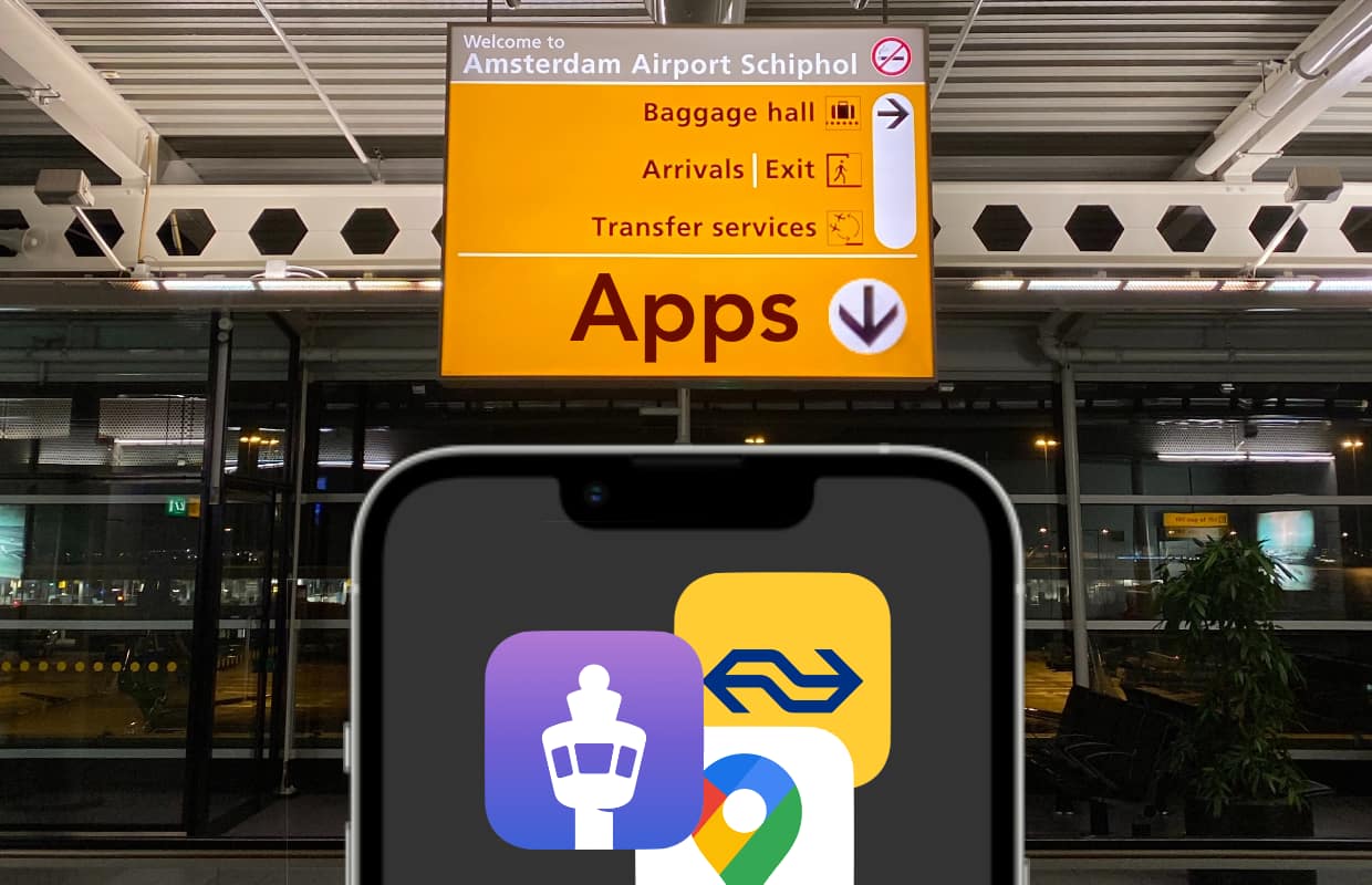 Drukte op Schiphol: 3 handige apps om de lange rijen te ontwijken