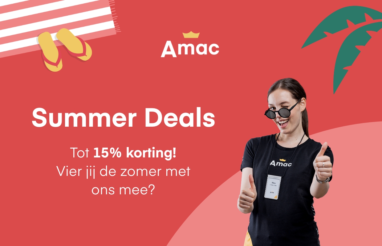 Summer Deals bij Amac: tot 15% korting op Apple én een unieke kortingscode (ADV)