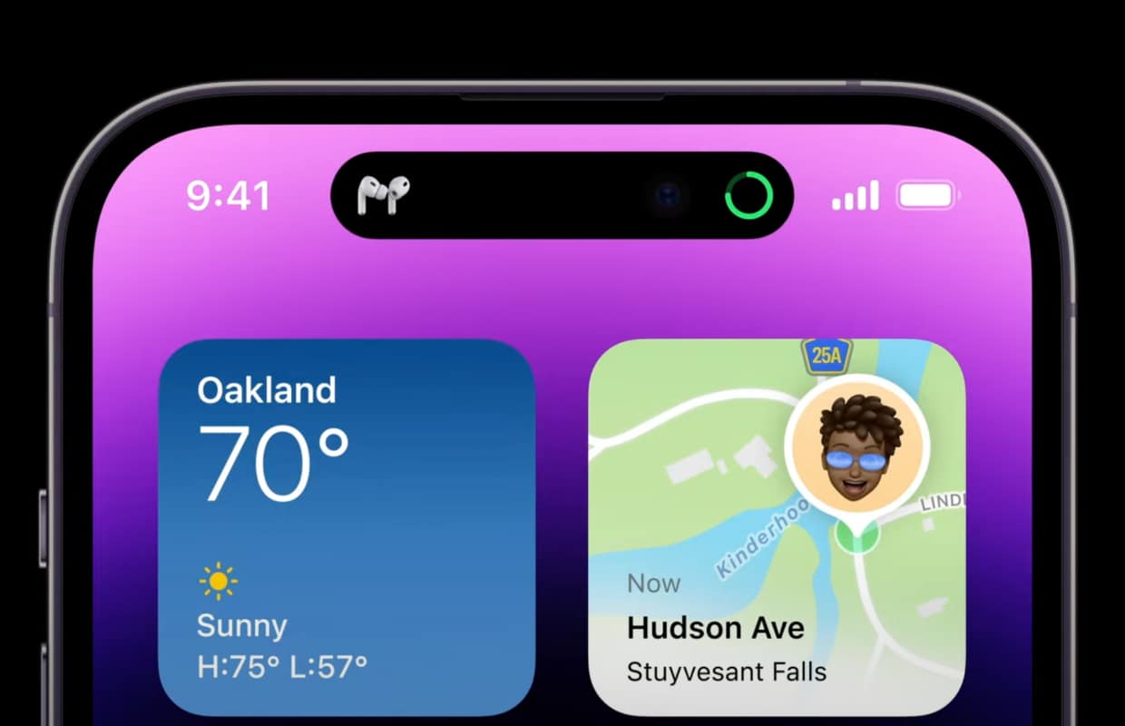 iPhone 14 Pro: Dynamic Island vervangt notch (en zo ziet het eruit)