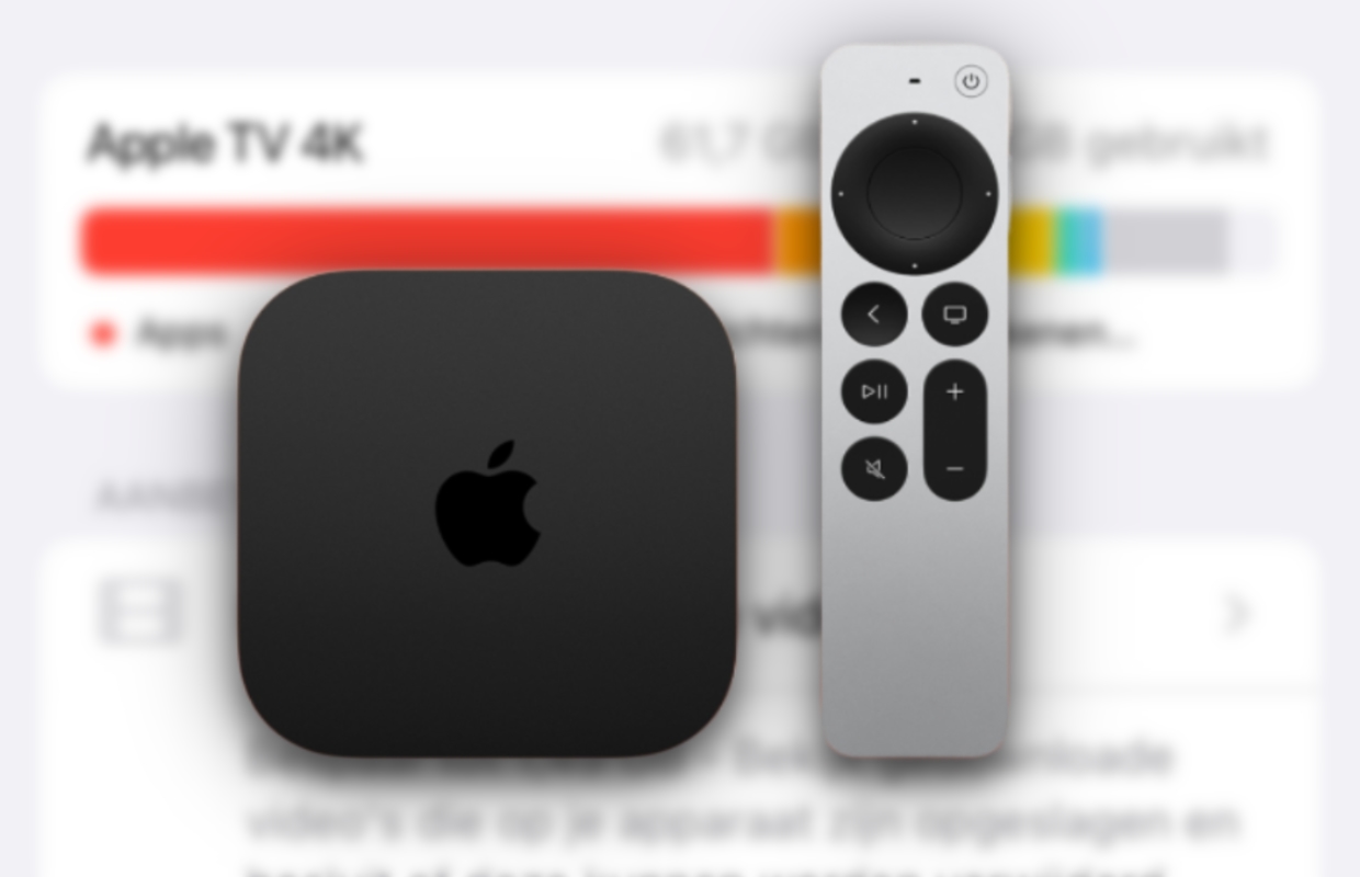 Apple TV 4K: bug in tvOS 16.1 halveert je opslag *update*