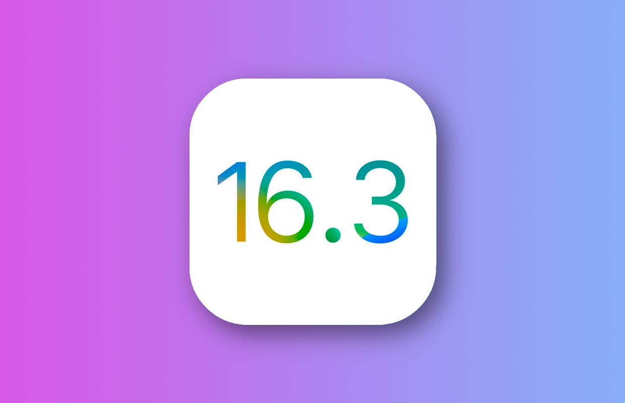 iOS 16.3 bèta 1 is uit (en heeft een toffe nieuwe functie)