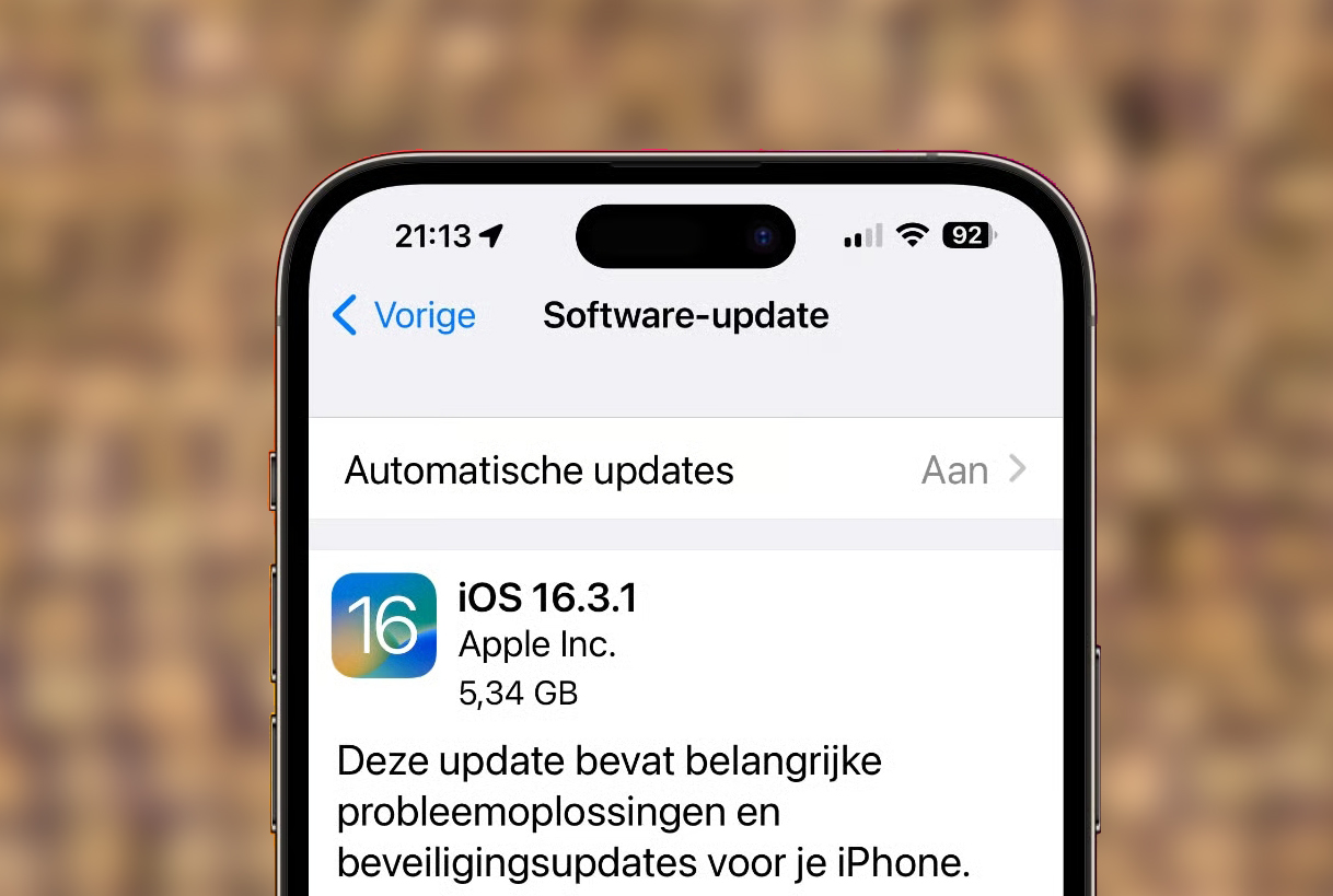 iOS 16.3.1: hierom is updaten extreem belangrijk