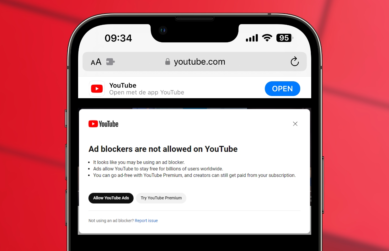 YouTube wil adblockers blokkeren – dit is er aan de hand
