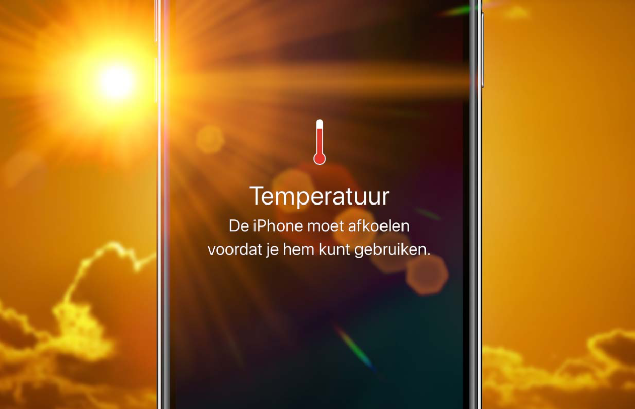 Hoge temperaturen op komst: pas op voor een oververhitte iPhone