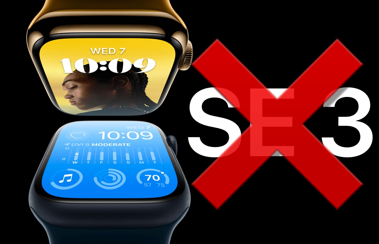 Helaas: dit jaar komt er geen Apple Watch SE 3