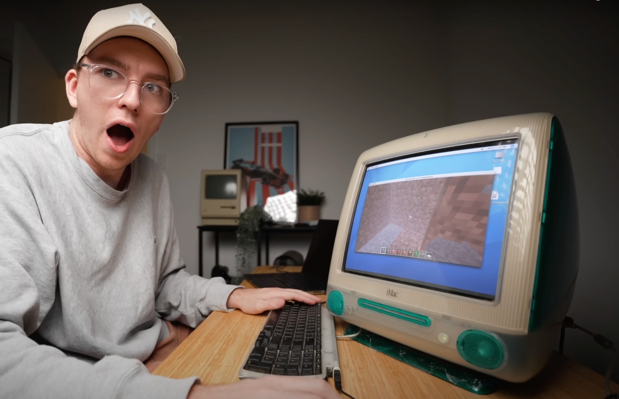 Minecraft op een oude Mac (iMac G3): werkt dat?