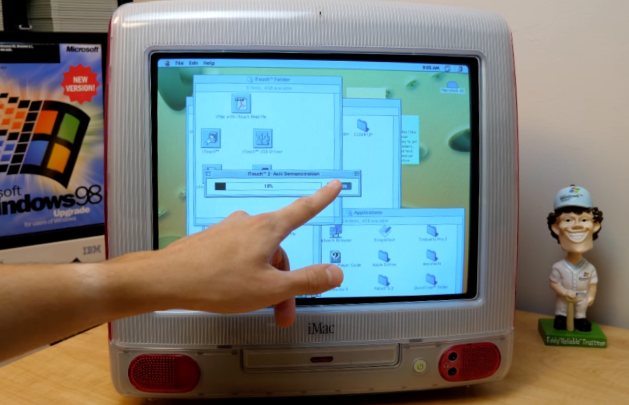 Zien: dit is de eerste iMac mét touchscreen (uit 1999!)
