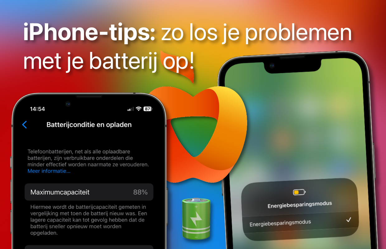iPhone-tips: zo los je problemen met je batterij op!