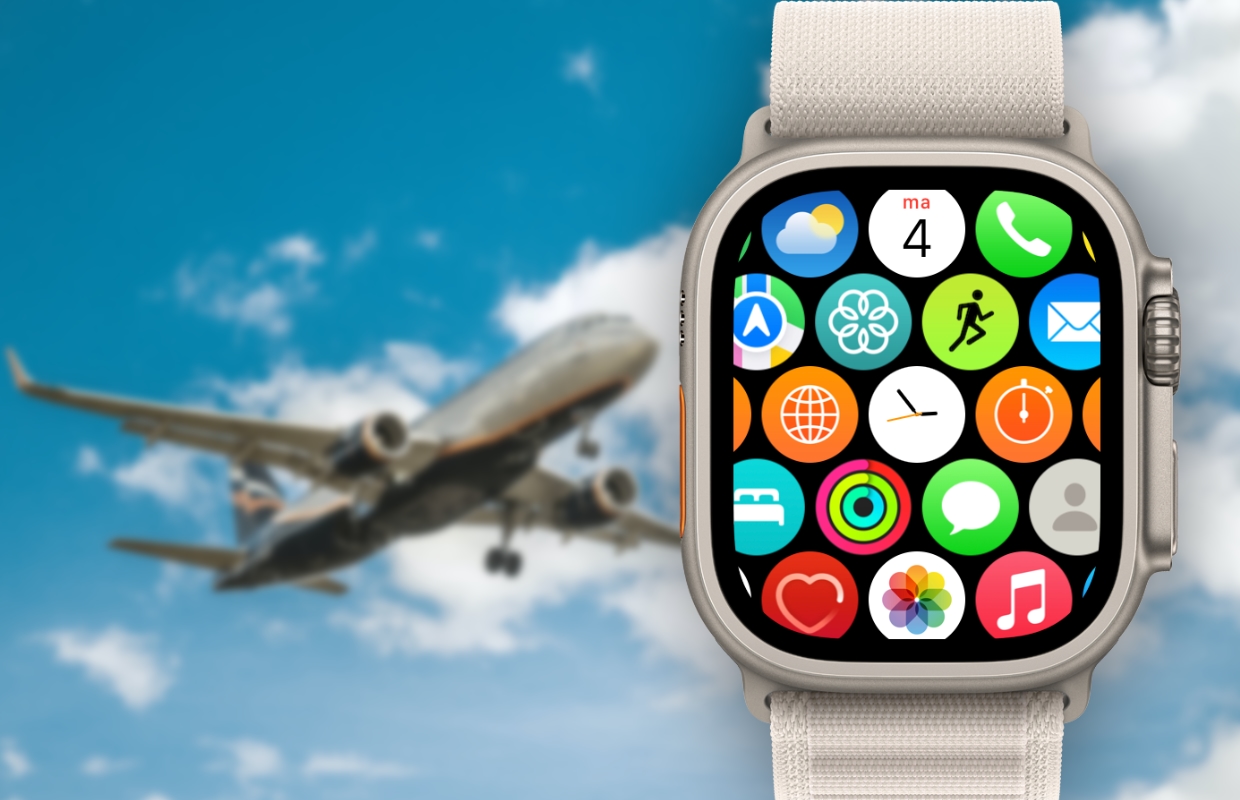 Activeer deze Apple Watch-functie voor je volgende vliegreis