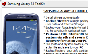 Samsung Galaxy S III Toolkit: handig hulpje voor de beginnende rooter