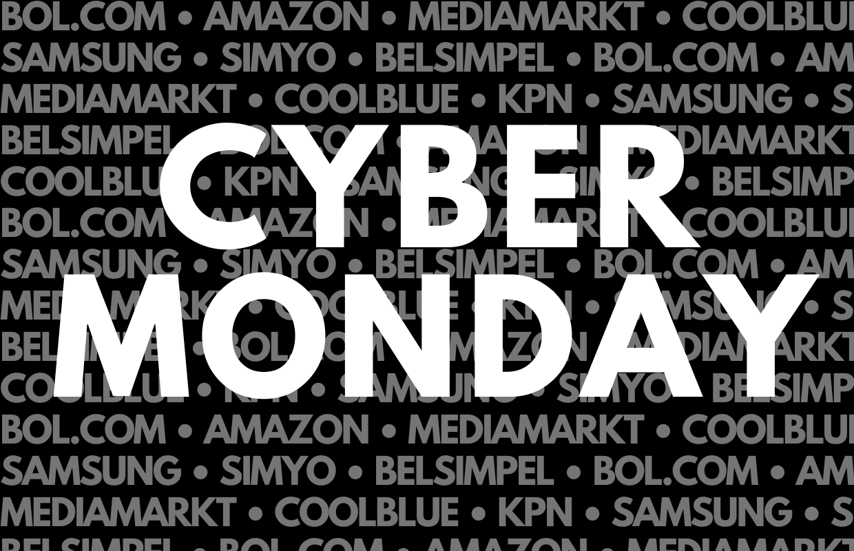 Cyber Monday nu gestart bij MediaMarkt, Coolblue, Bol.com en Amazon