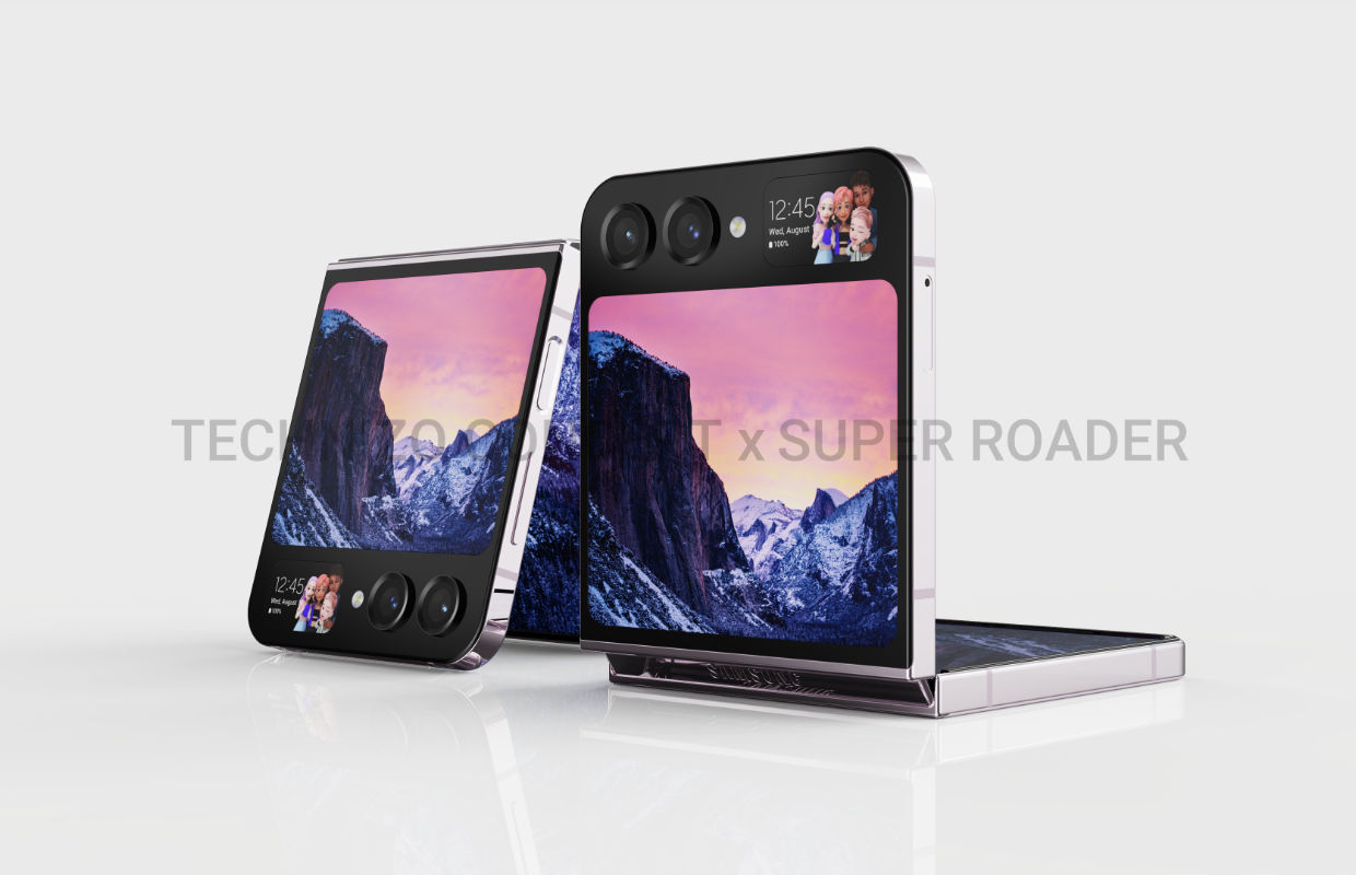 ‘Samsung Galaxy Z Flip 5 krijgt twéé schermpjes op de buitenkant’