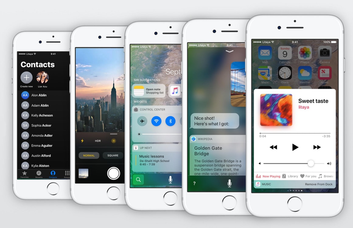 Conceptvideo toont opties iOS 11 op iPhone en iPad