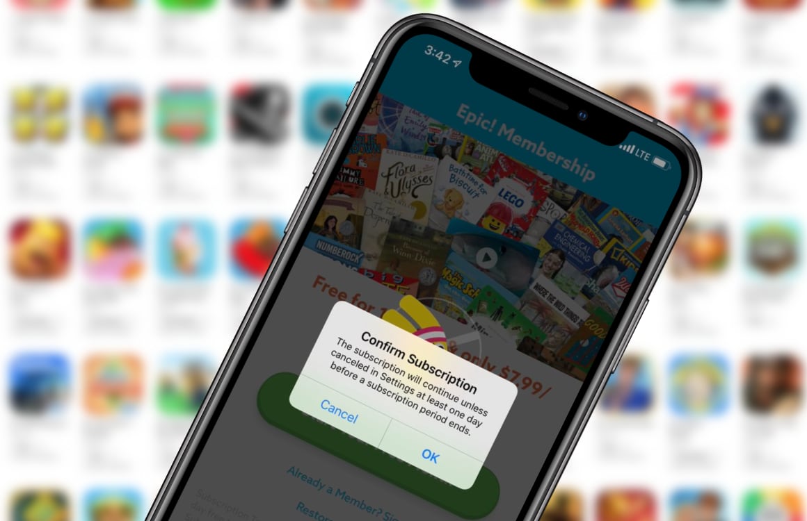 iOS 13 waarschuwt wanneer je een app met lopend abonnement verwijdert