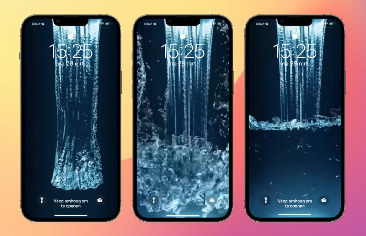 Bewegende wallpaper als achtergrond op iPhone: downloaden en instellen
