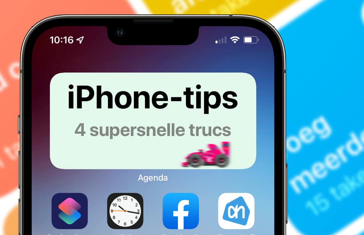 iPhone-tips: 4 supersnelle tips die je eigenlijk moet kennen