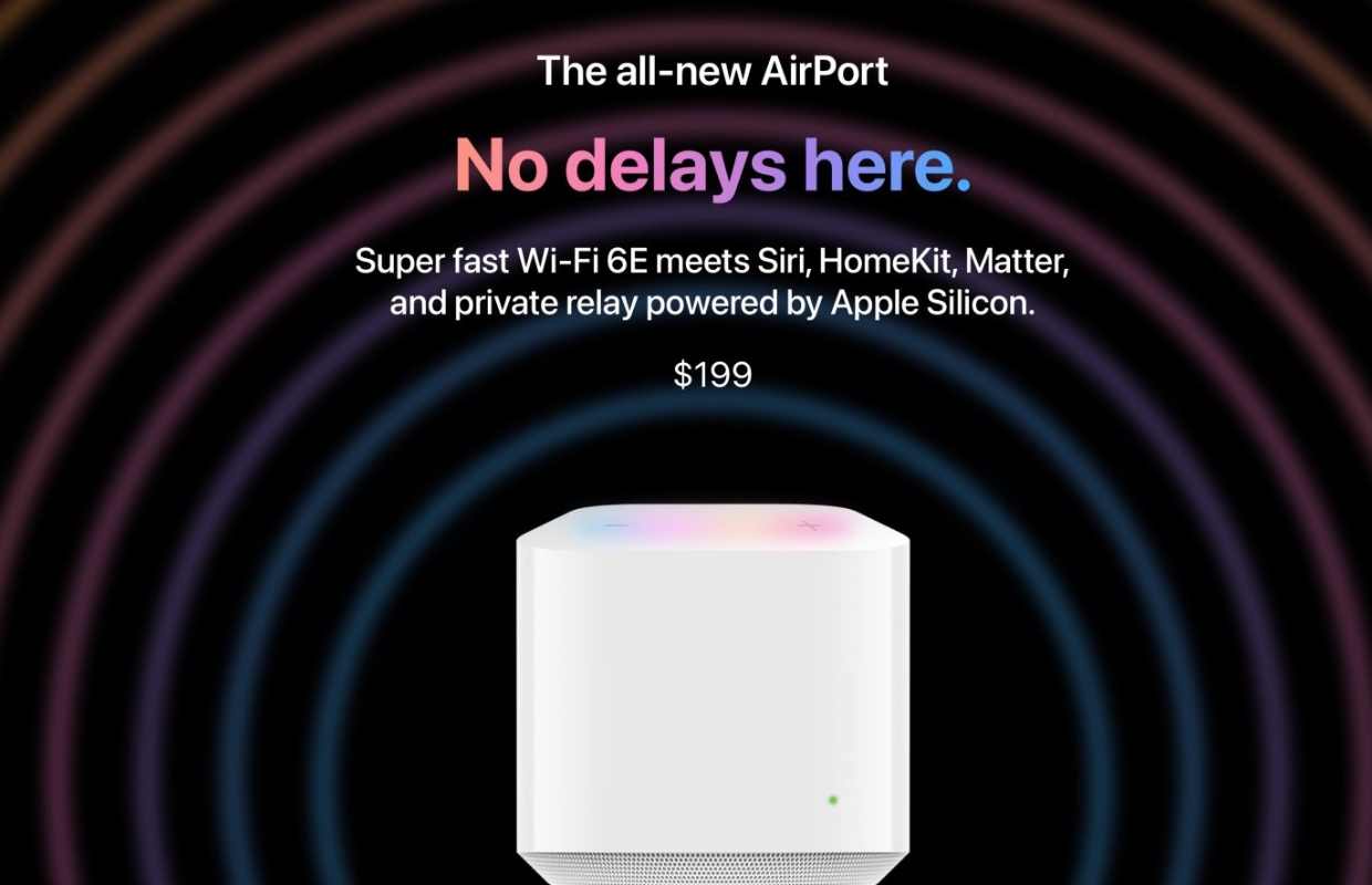 Apple AirPort 2023: is dit hoe Apples nieuwe router eruit gaat zien?