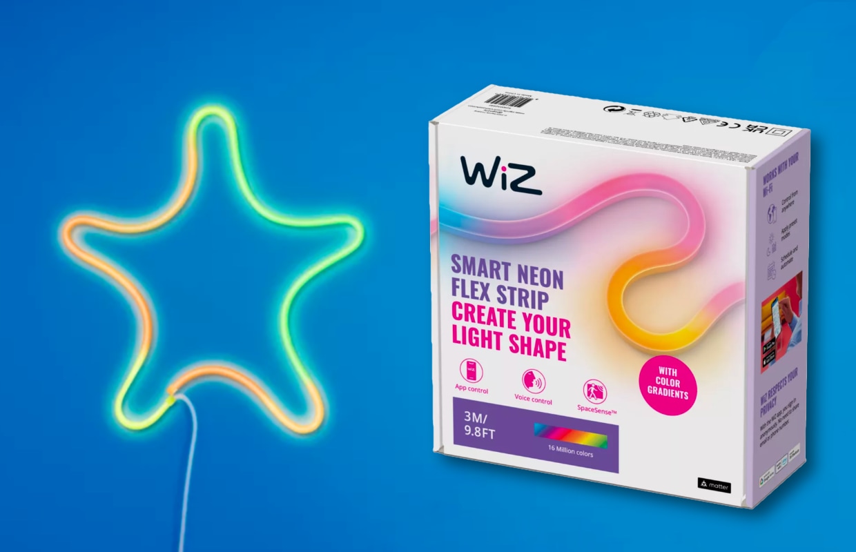 WiZ Neon Flex Strip: buigbare verlichting voor je favoriete kamer